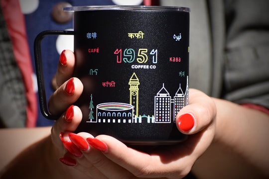 1951 Coffee City Language Mug
