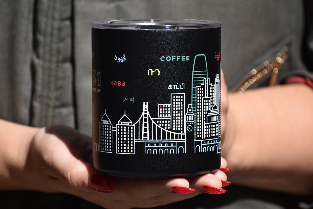 1951 Coffee City Language Mug